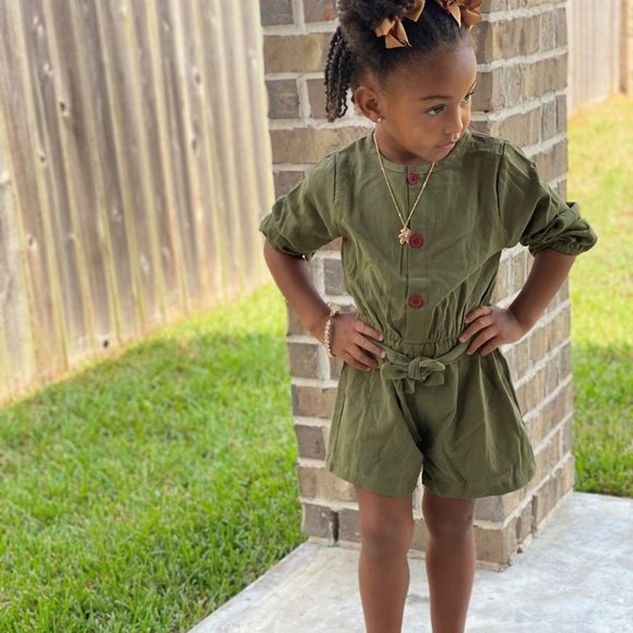 fall romper - Picture 3 of 4